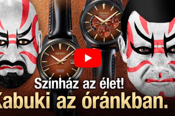 Színház az élet! Kabuki az óránkban. - Seiko Boutique TV - S03E12