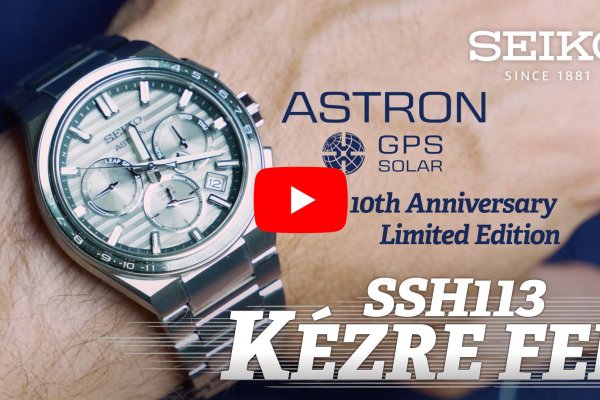 Kézre Fel! - Seiko Astron Solar GPS 10th Ann. LE SSH113J1