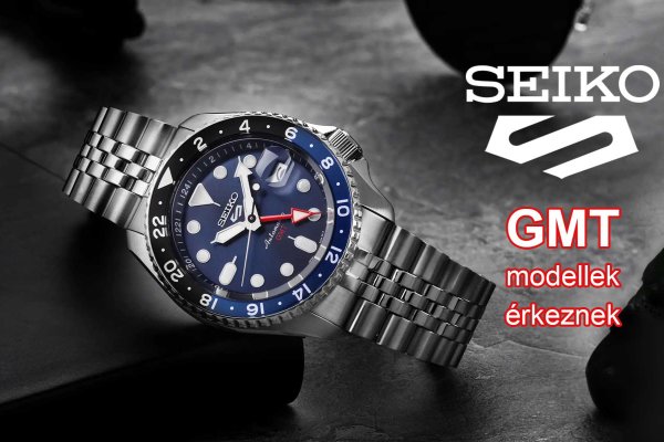 Seiko 5 Sports GMT modellek - szélesebb horizont, új utak