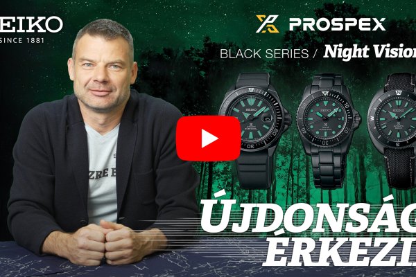 Újdonság érkezik! Prospex Night Vision Series 2022