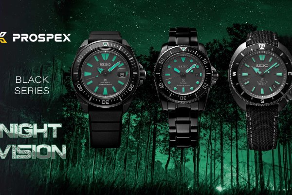 Prospex Black Series Night Vision földön és vízen