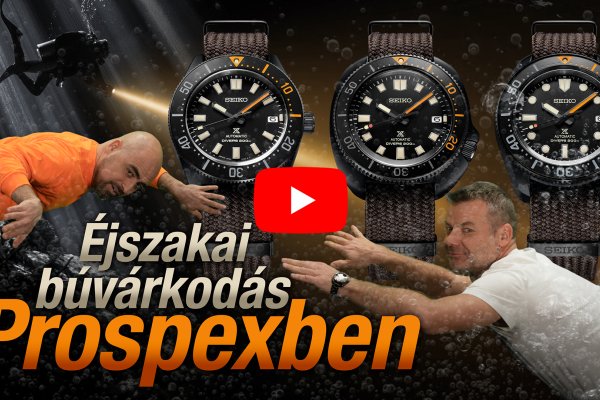 Éjszakai búvárkodás Prospexben - Seiko Boutique TV - S02E34