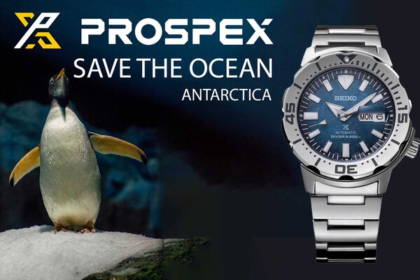 Pingvinek nyomában - Seiko Prospex Save The Ocean Antarctica Special Edition újdonságok