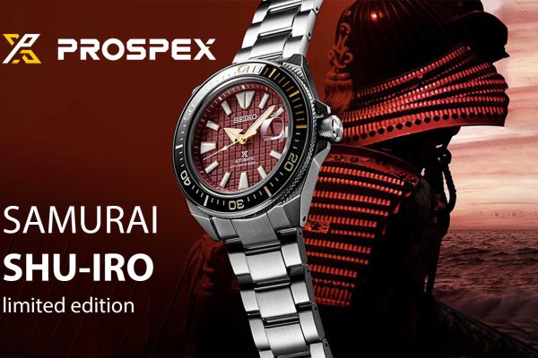 Seiko Prospex limited edition Shu-iro - szamurájok a tengereken is