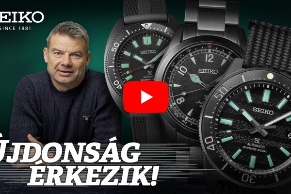 Újdonság Érkezik! - Seiko Prospex Black Series Night Vision SLA067, SPB335, SPB337