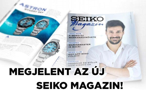 Itt az új Seiko Magazin