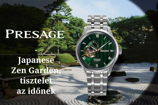 Presage Japanese Garden, tisztelet az időnek