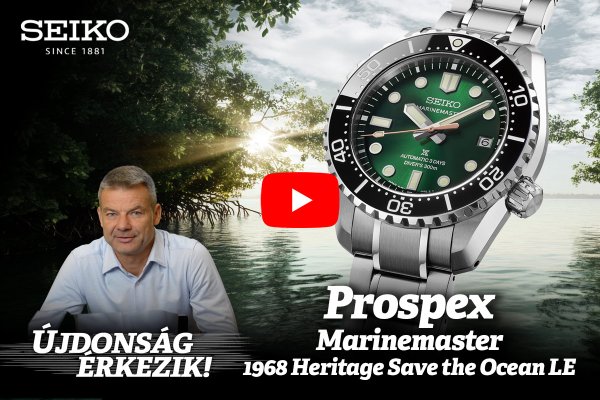 Újdonság érkezik! Prospex Marinemaster 1968 Heritage Save the Ocean Limited Edition