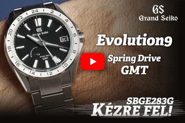 Kézre fel! Grand Seiko Evolution9 Spring Drive GMT SBGE283G