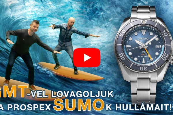 GMT-vel lovagoljuk a Prospex SUMOK hullámait! - Seiko Boutique TV - S03E29