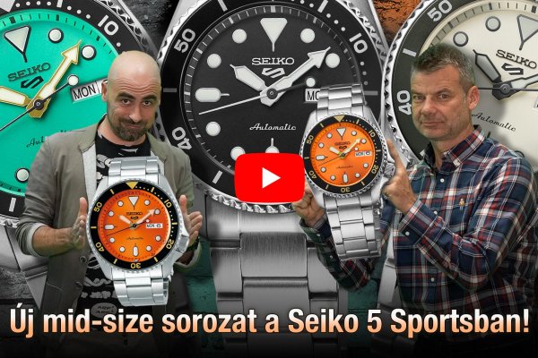 Új mid-size sorozat a Seiko 5 Sports-ban - Seiko Boutique TV - S03E43