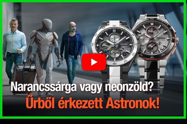 Narancssárga vagy neonzöld? Űrből érkezett Astronok! Seiko Boutique TV S06E11