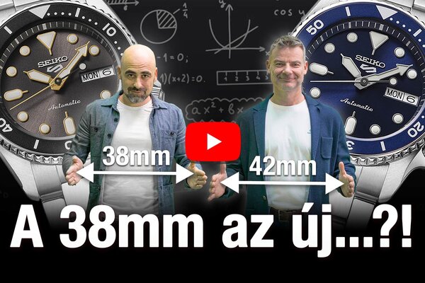 A 38mm az új...?! Seiko Boutique TV S06E22